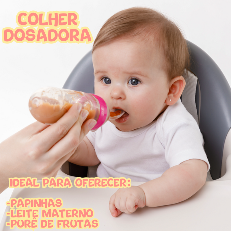 Mamadeira Colher Dosadora para Bebê