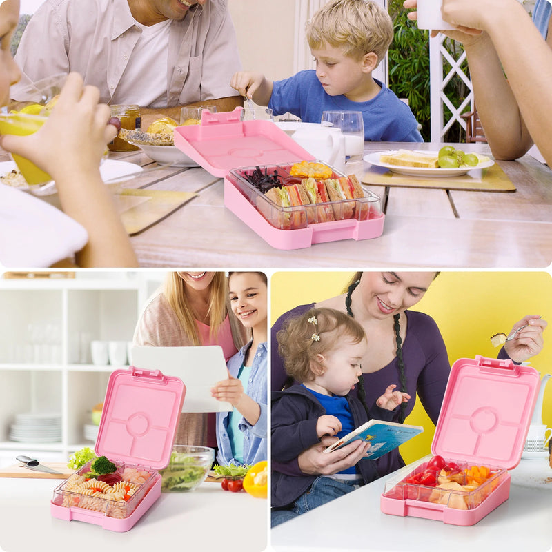 Lancheira Infantil Bento Box Quadrada