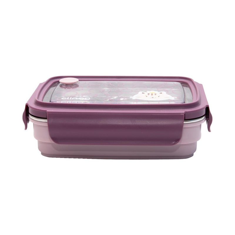 Lancheira Bento Box Inox Com Divisórias Anti Vazamento